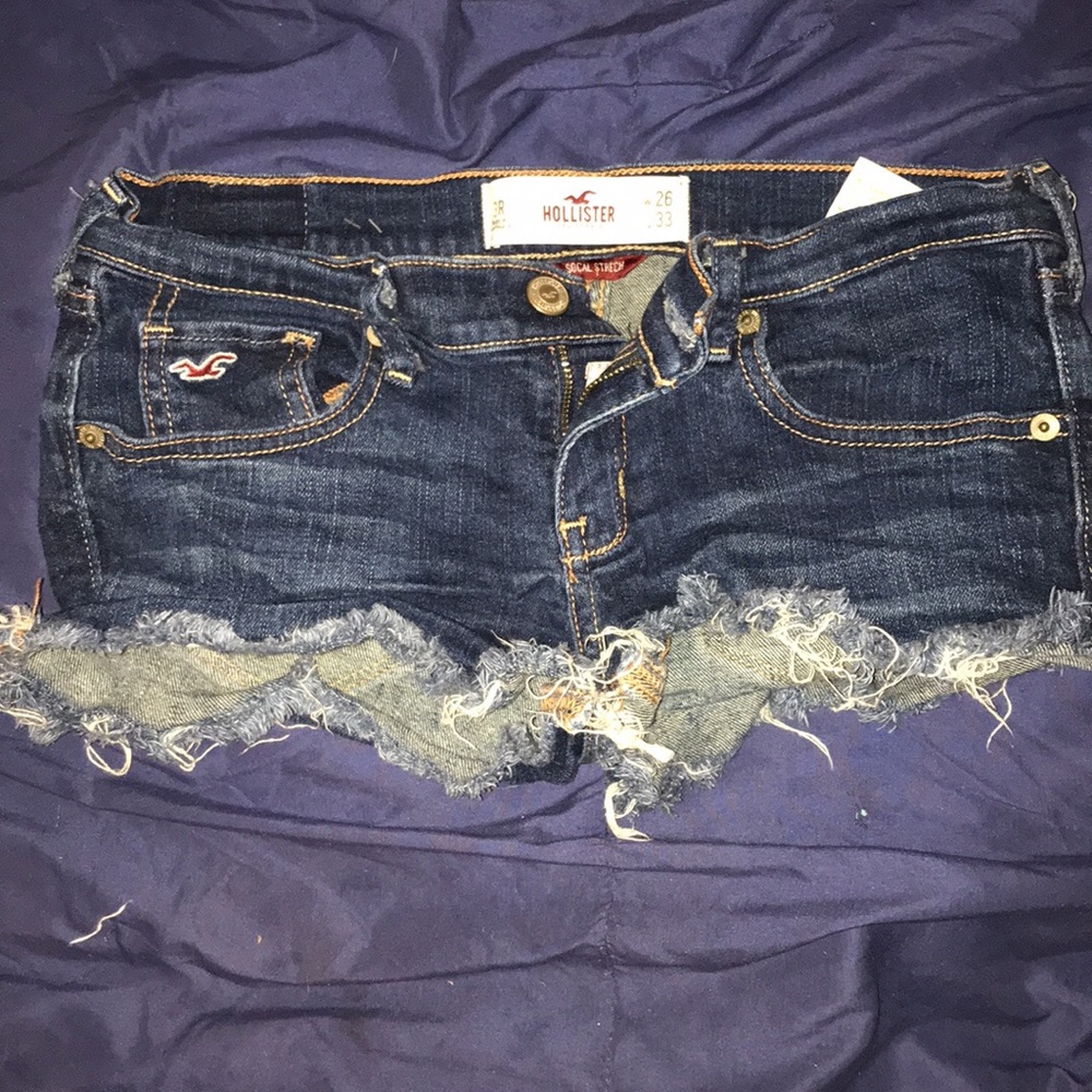 Hollister Jean short shorts